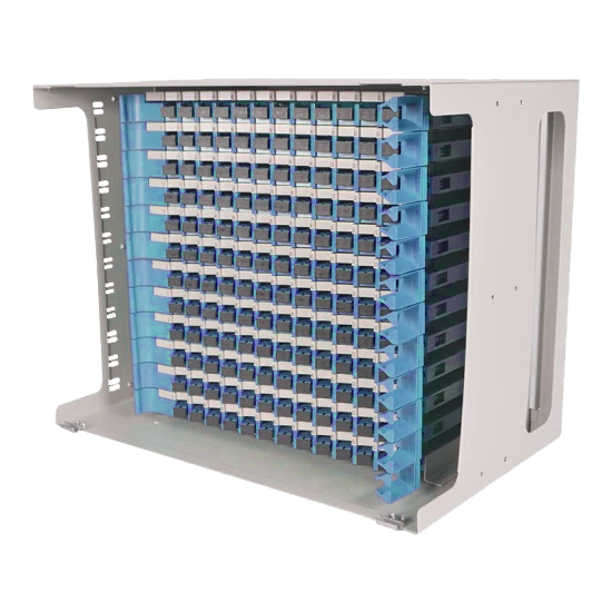 ODF PATCH PANEL 144 HILOS 19INCH NETSO SC/UPC ST-F516