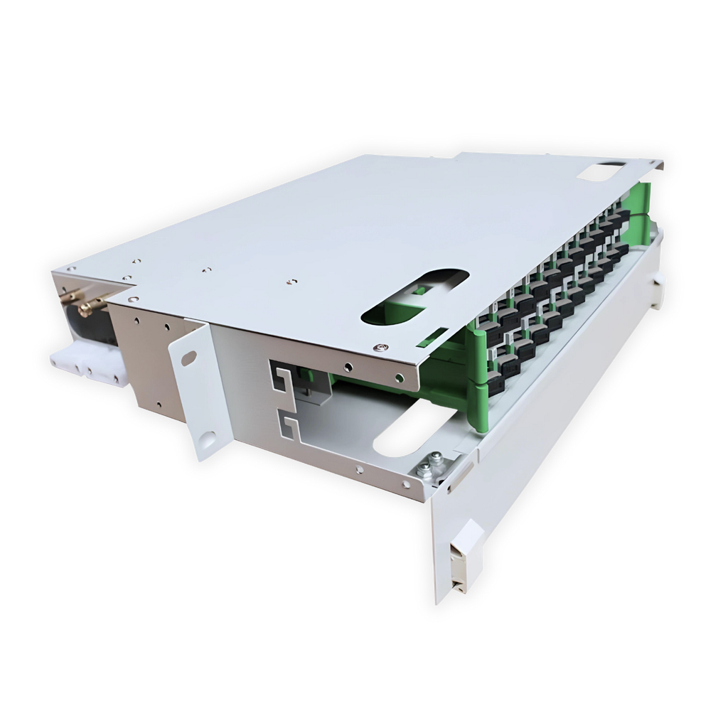 ODF PATCH PANEL 24 HILOS 19INCH NETSO 2RU SC/APC ST-F406