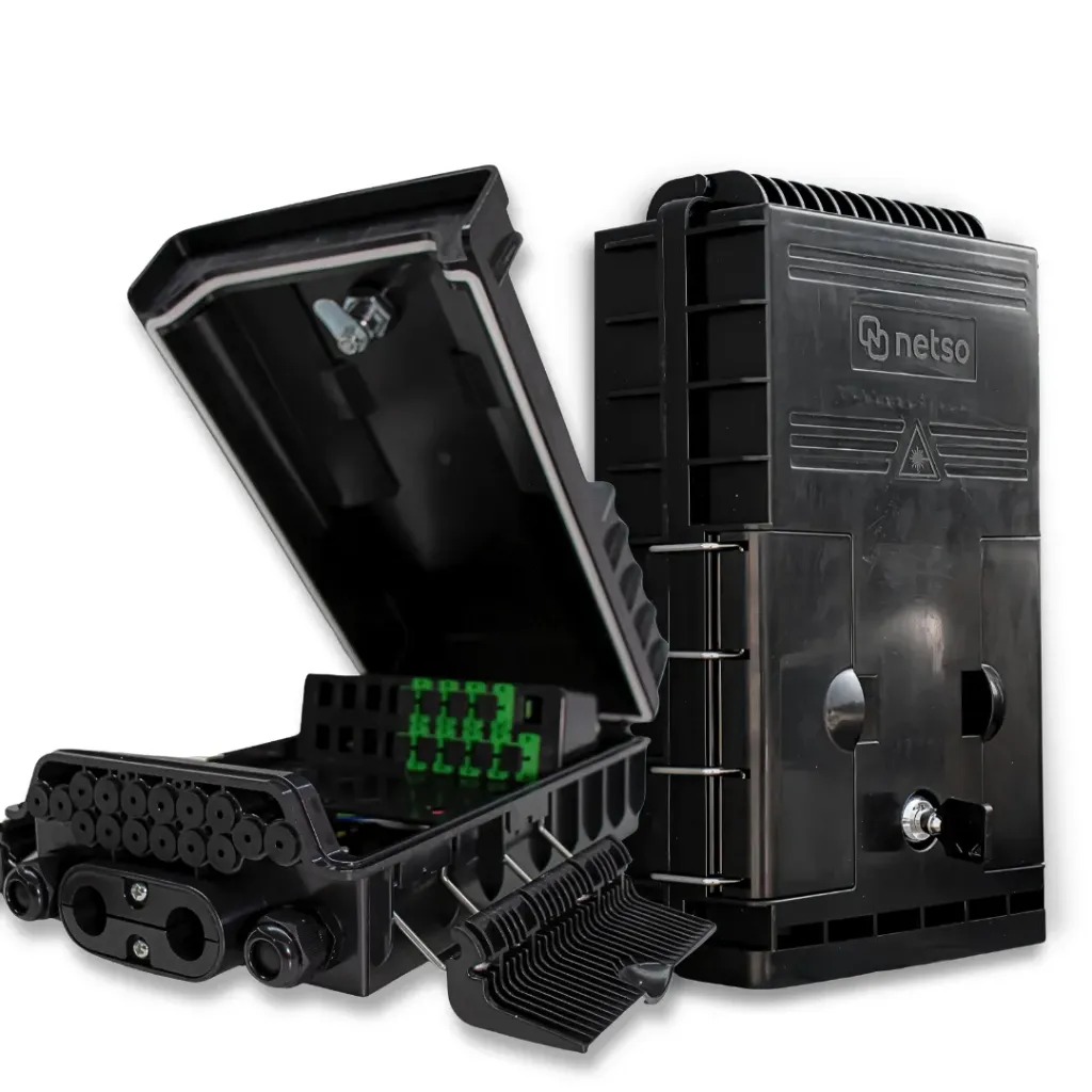 CAJA NAP 16 PUERTOS IP65 NETSO CARGADA CON SP 1X16 OTB-P035B