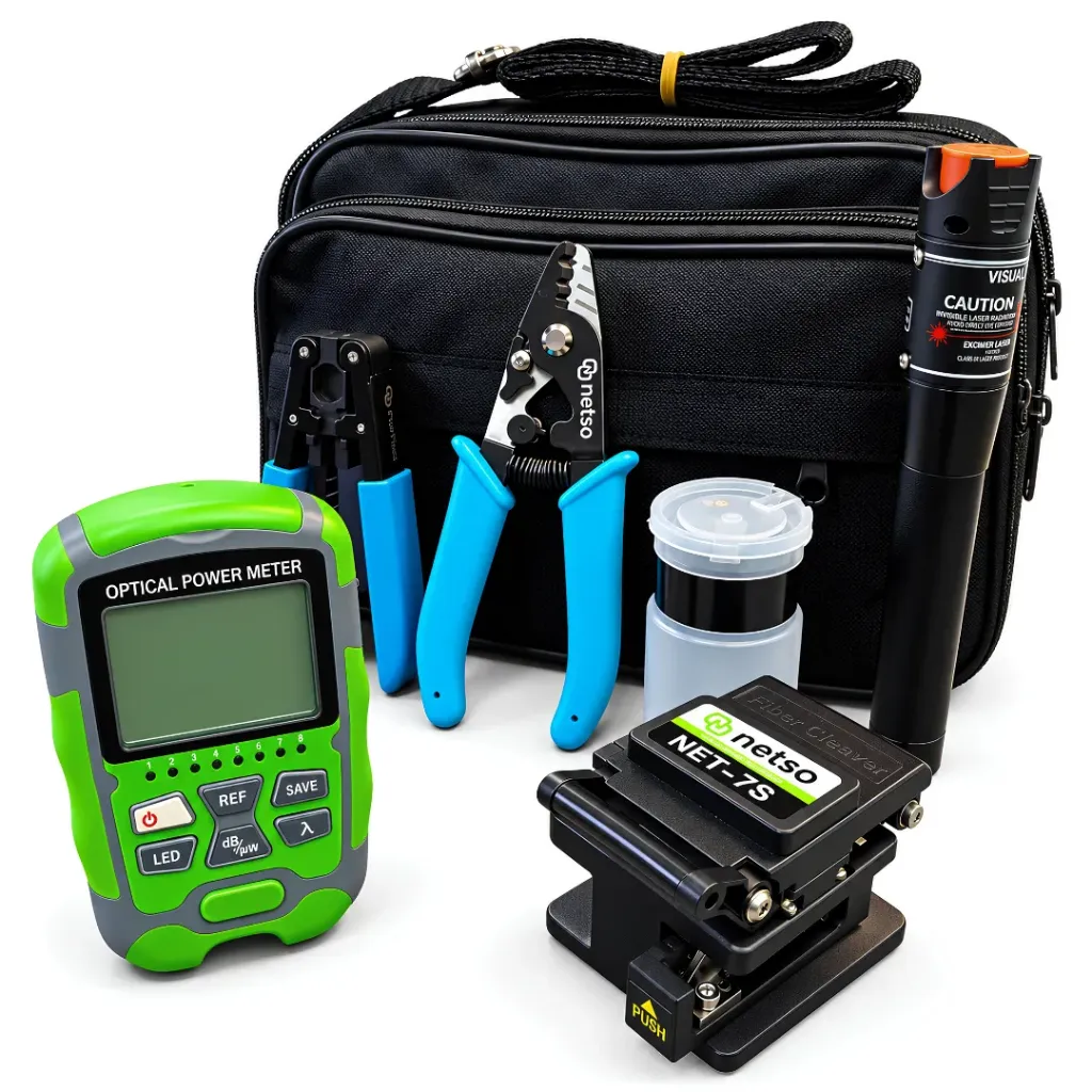 KIT DE INSTALADOR FTTH NETSO MEJORADO